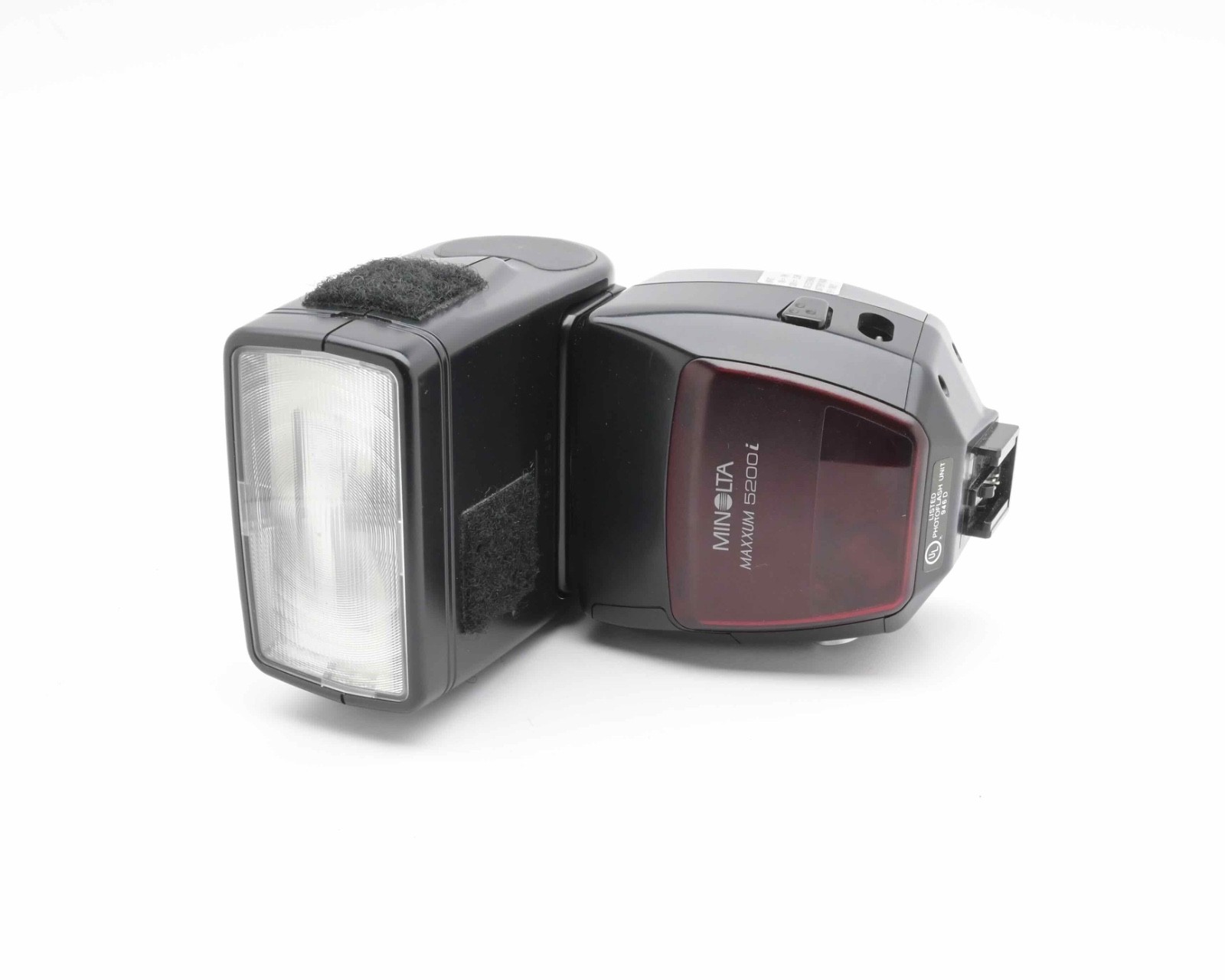 Minolta Maxxum 5200i Flash with Case & Stand (#20360)