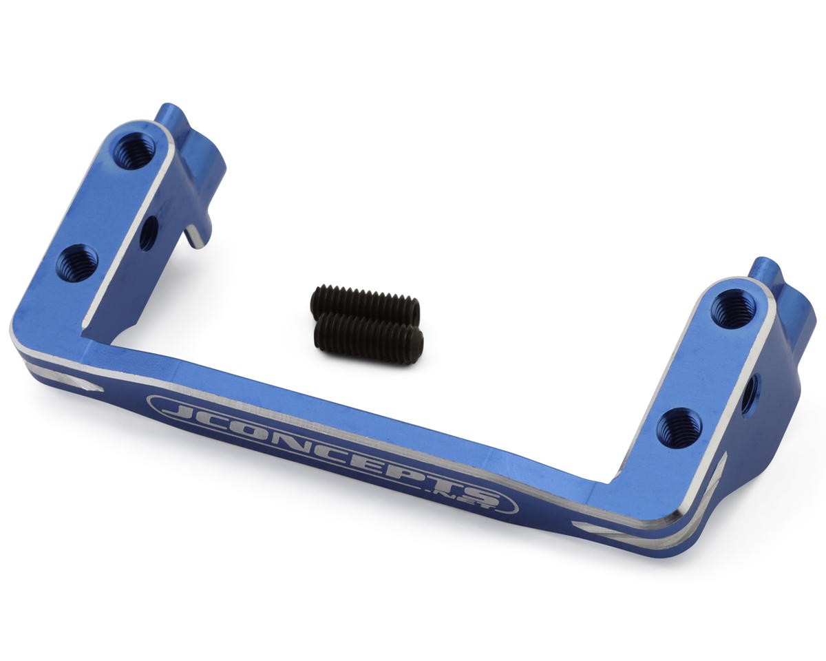 JConcepts RC10B7/B7D One-piece Aluminum Servo Mount Bracket (Blue) [JCO5161-1]
