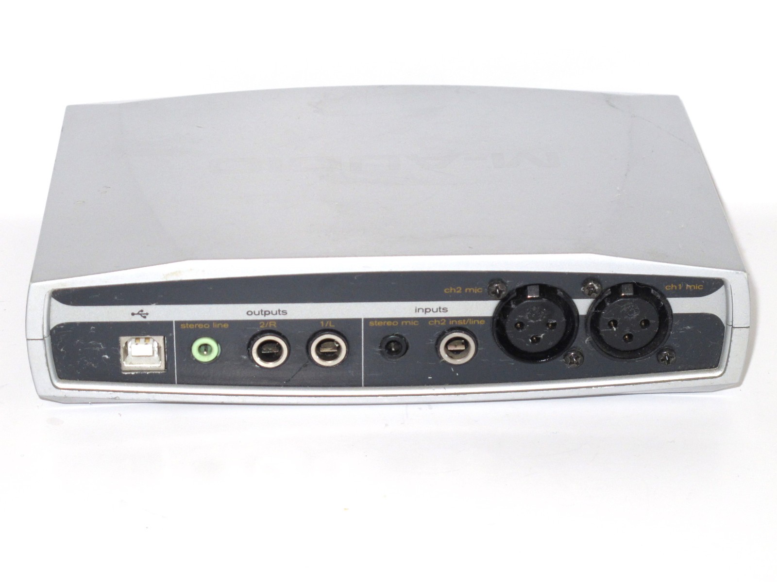 M-Audio Mobile Pre USB Audio Interface Preamp Phantom Power Mic/Line TESTED!