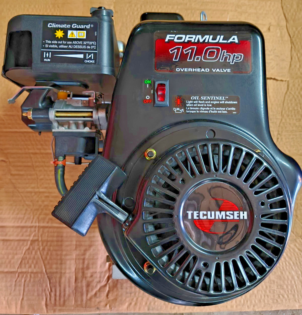 Tecumseh 11HP HZ SHAFT ENGINE 318EA-222712 Coleman Powermate DeVilbiss GENERATOR