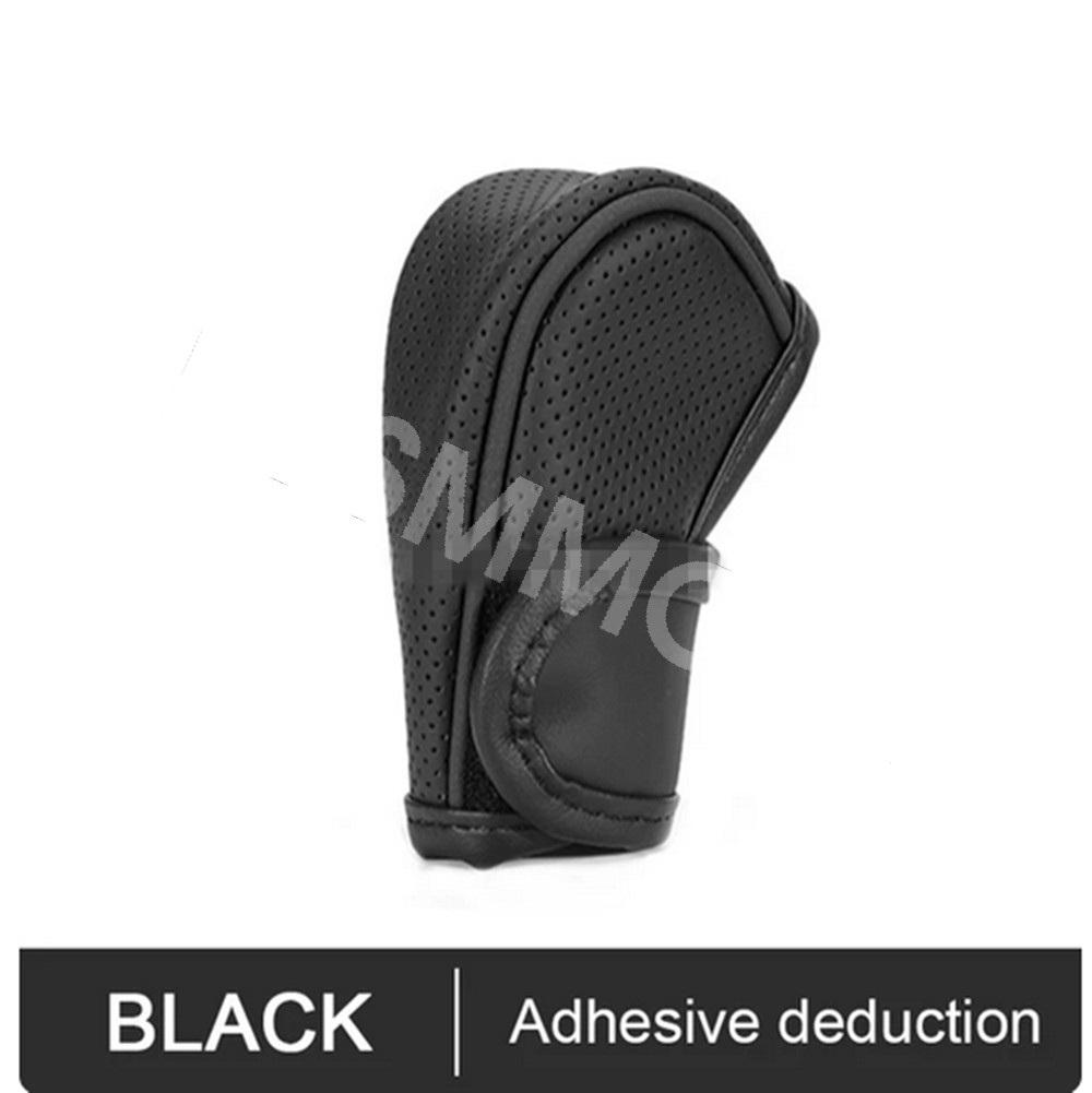 Car Gear Shift Knob Cover Gear Shift Grip Handle Protector Accessories leather