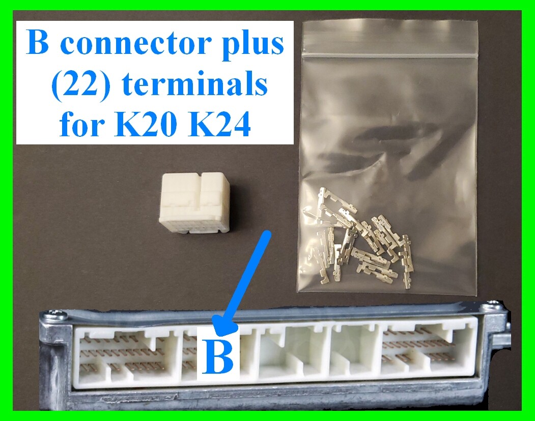 fits Honda Acura ECU B Plug Connector Pins Terminals K20 K24 K20A K24A Wiring