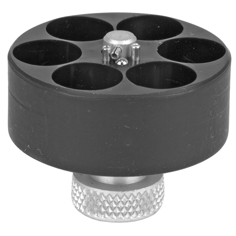 HKS Speedloader 44 Magnum Fits S&W 629, Taurus Raging Bull, Black  Model 29M