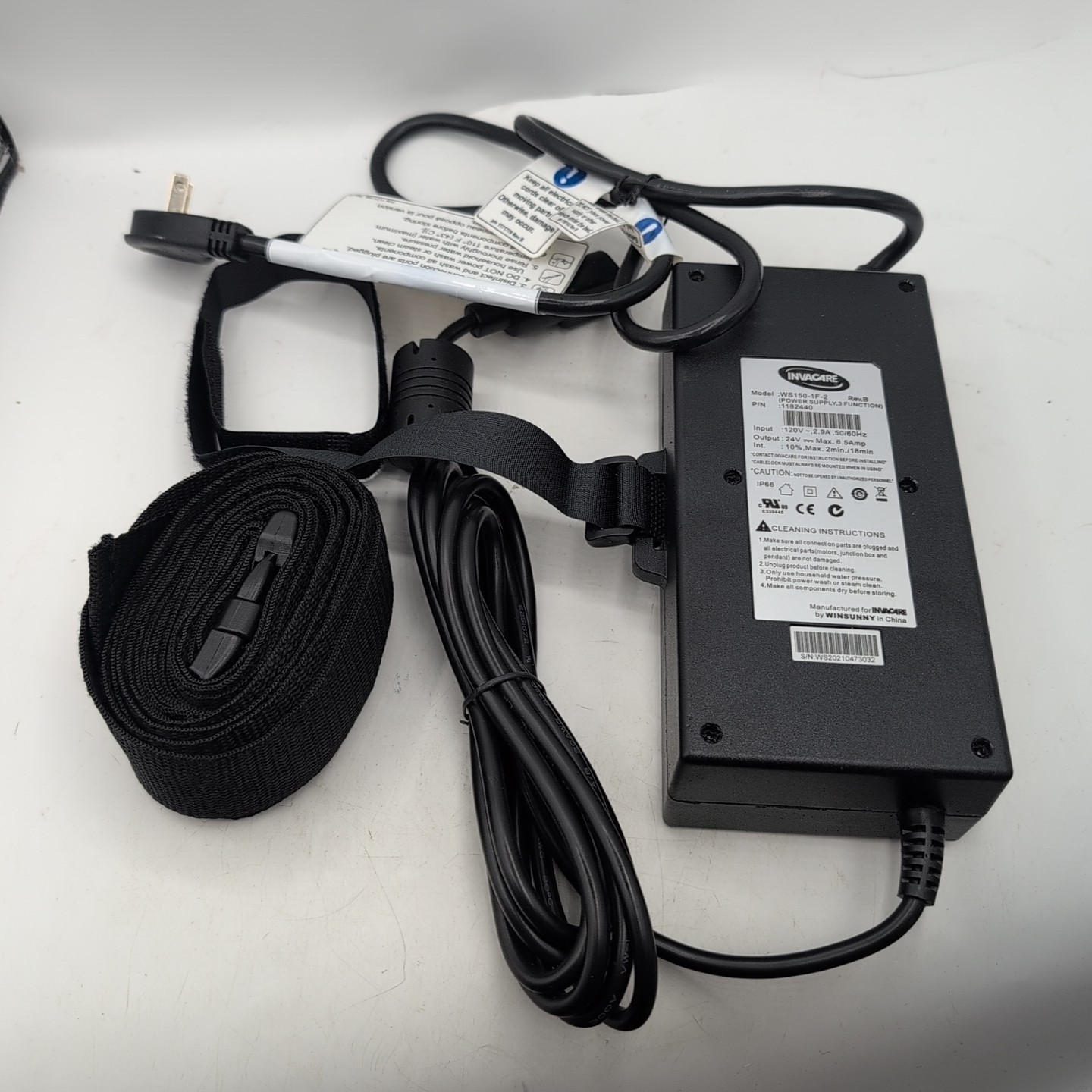 Invacare Hospital Bed Power Supply # 1182440 Model WS150-1F-2