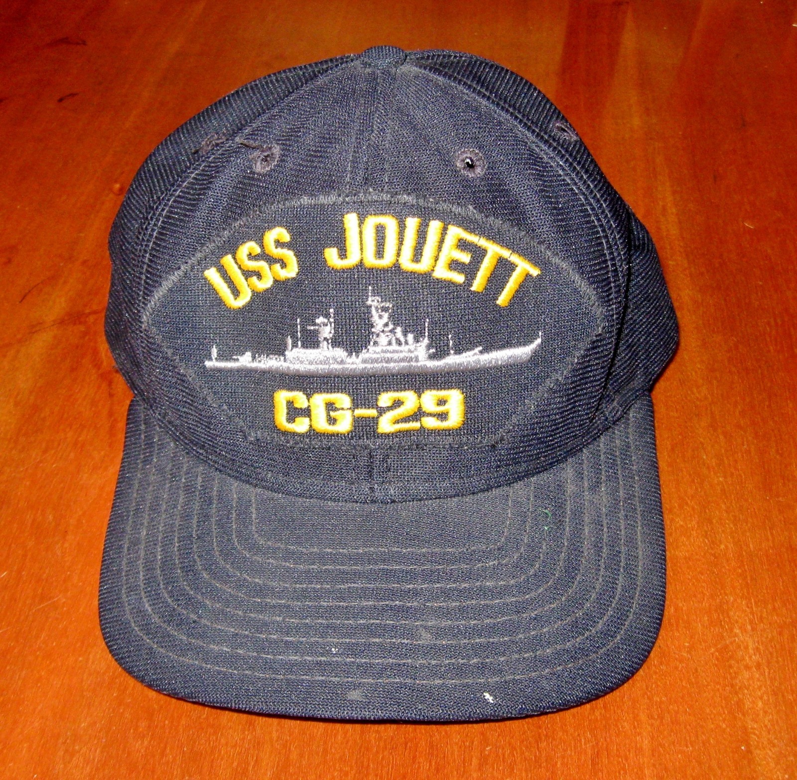 USS Jouett CG-29 New Era Pro Model Snapback Cap Vintage Military Cap Made USA