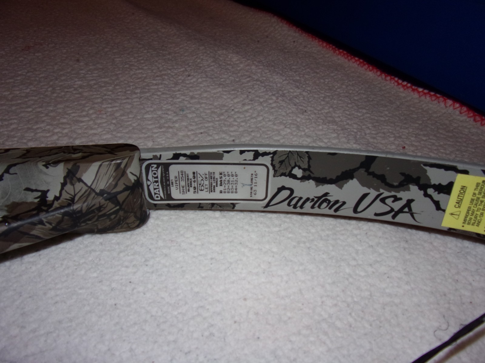 Darton Viper Left Hand Compound Bow