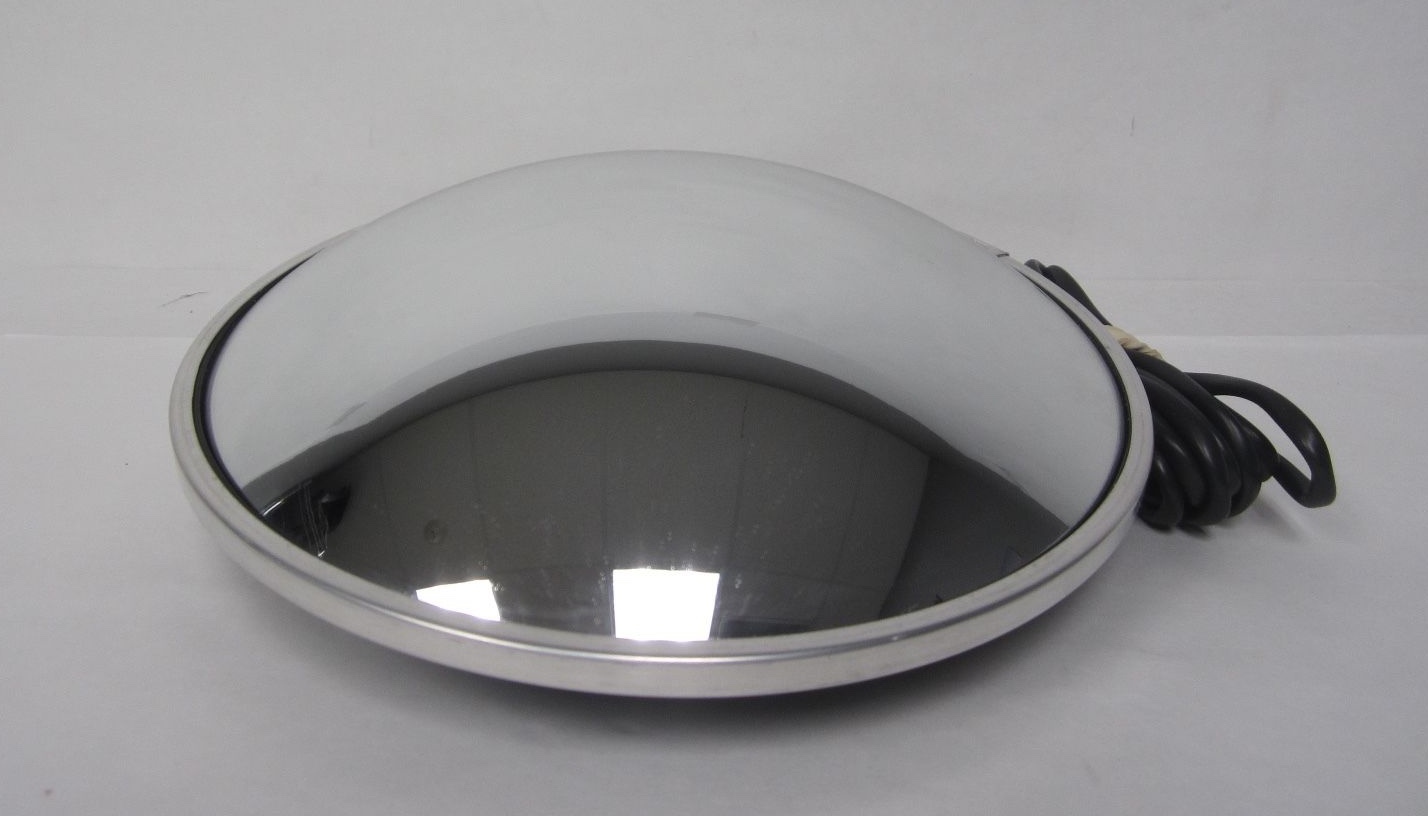 MIRROR LITE 59-301 JR DOLLY 8" ROUND MIRROR HEAD HEATED WITH CATS PAW MOUNT
