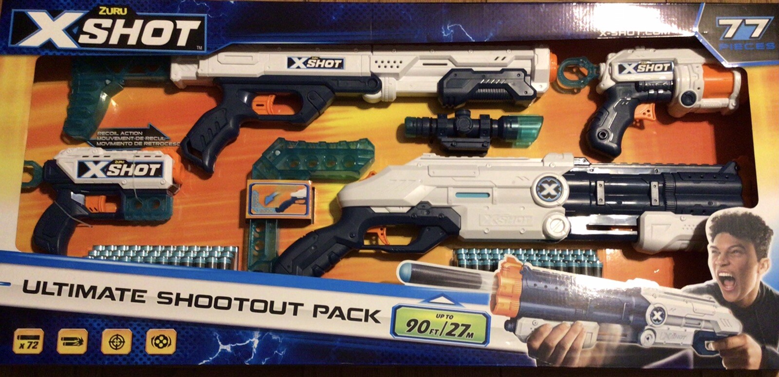 Sure X Shot Ultimate Shootout Pack  new In Package