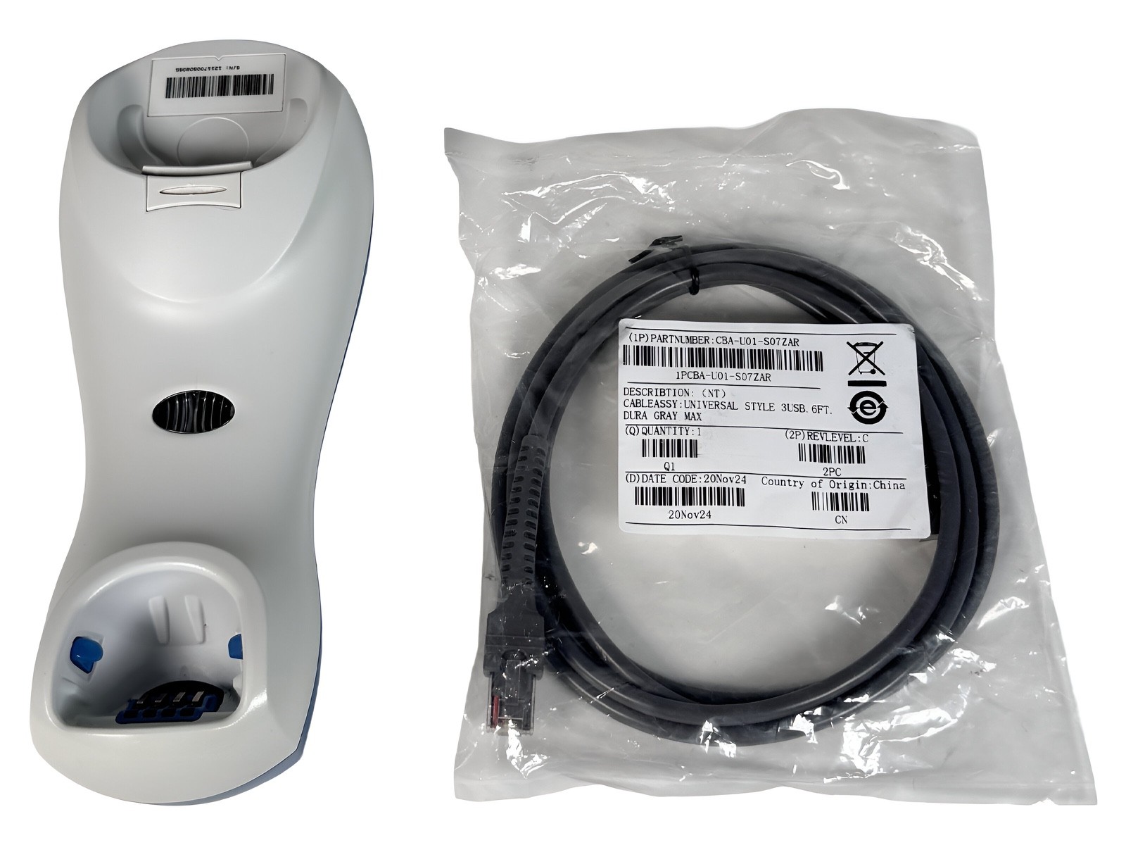 Symbol Motorola STB4278 Base for LS4278 LI4278 DS6878 Barcode Scanner w/USB Cord