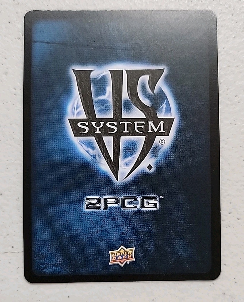 VS System 2PCG Upper Deck Thanos Foil Promo Card.