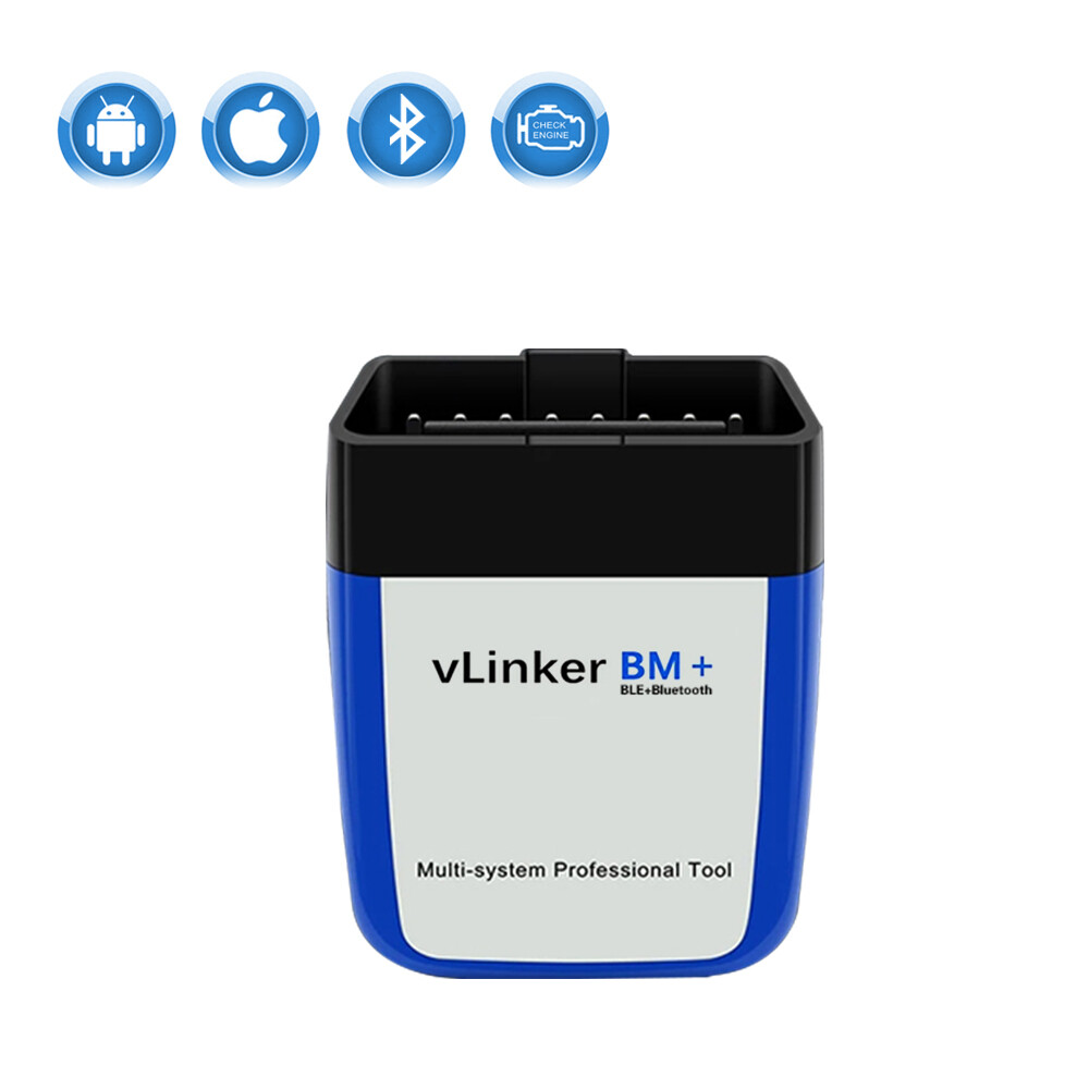 Vgate vLinker BM+ ELM327 V2.2 For BMW Scanner Bluetooth-Compatible 4.0 OBD Code