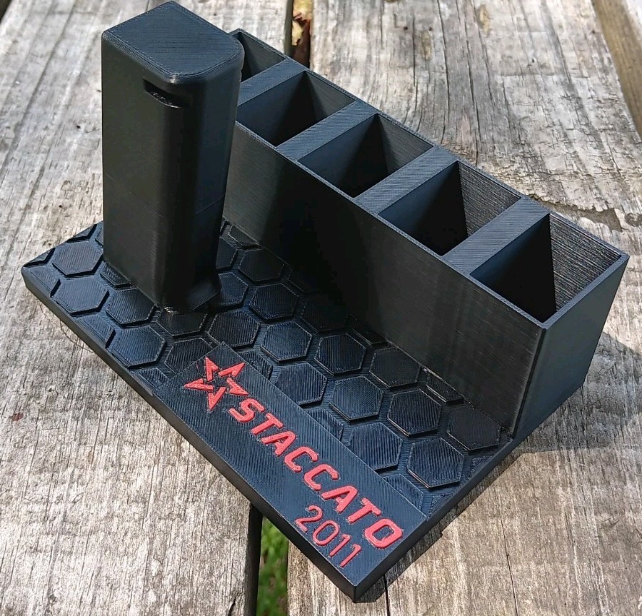 2011 Staccato Pistol Display Stand Magazine Holder - Multiple Colors Available!