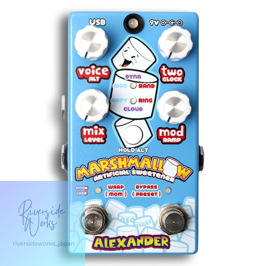 Alexander Pedals Marshmallow Pitch Shifter Guitar Effect Pedal
