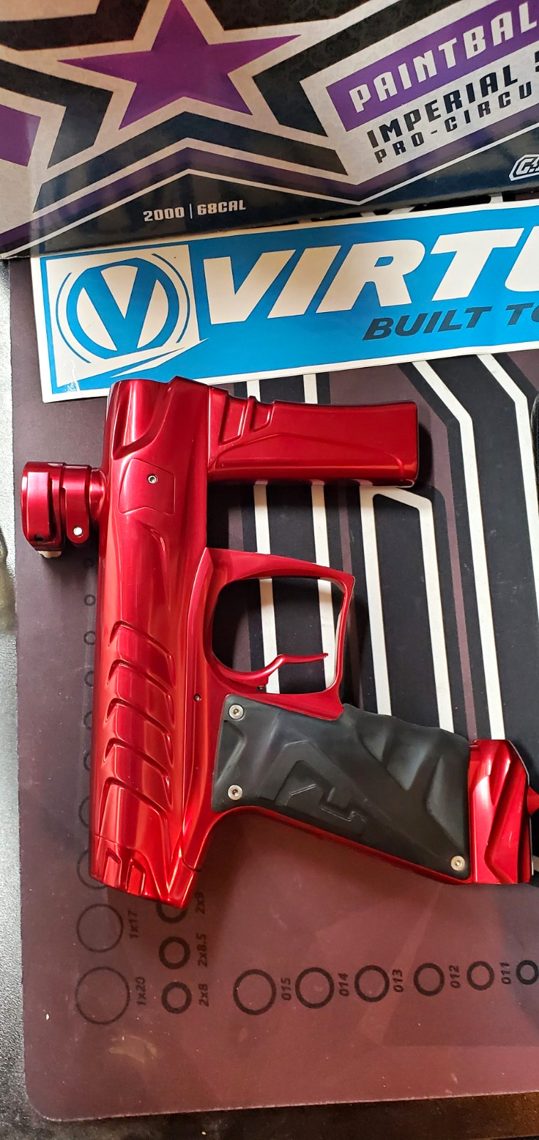 Field One Force Electronic Paintball Marker - Red Color