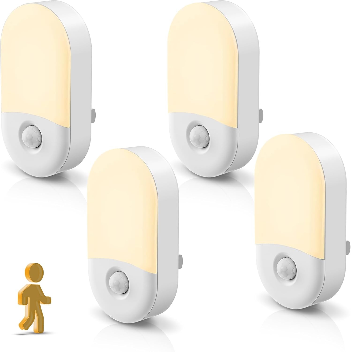 Motion Sensor Night Light 2Pack Motion Activated Night Light Night Lights Plug