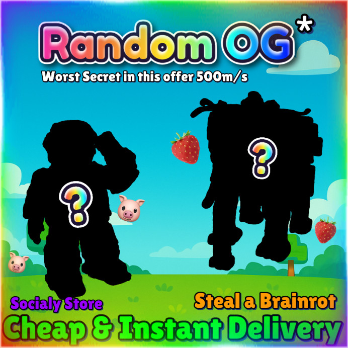 [🟢ONLINE ]🍓 RANDOM OG/Secret | STEAL A BRAINROT | Strawberry Elephant | Meowl