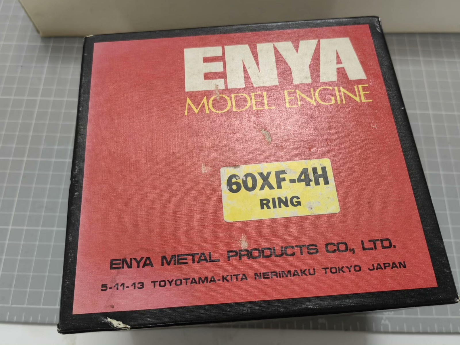 Enya 60XF-4H Ring 60 Class Methanol Glow Engine RC Helicopter Airplane Motor Nit