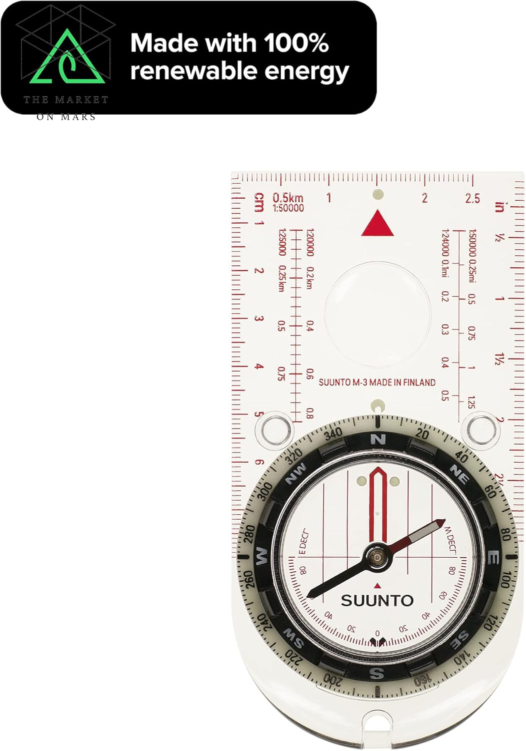 Compass White One Size