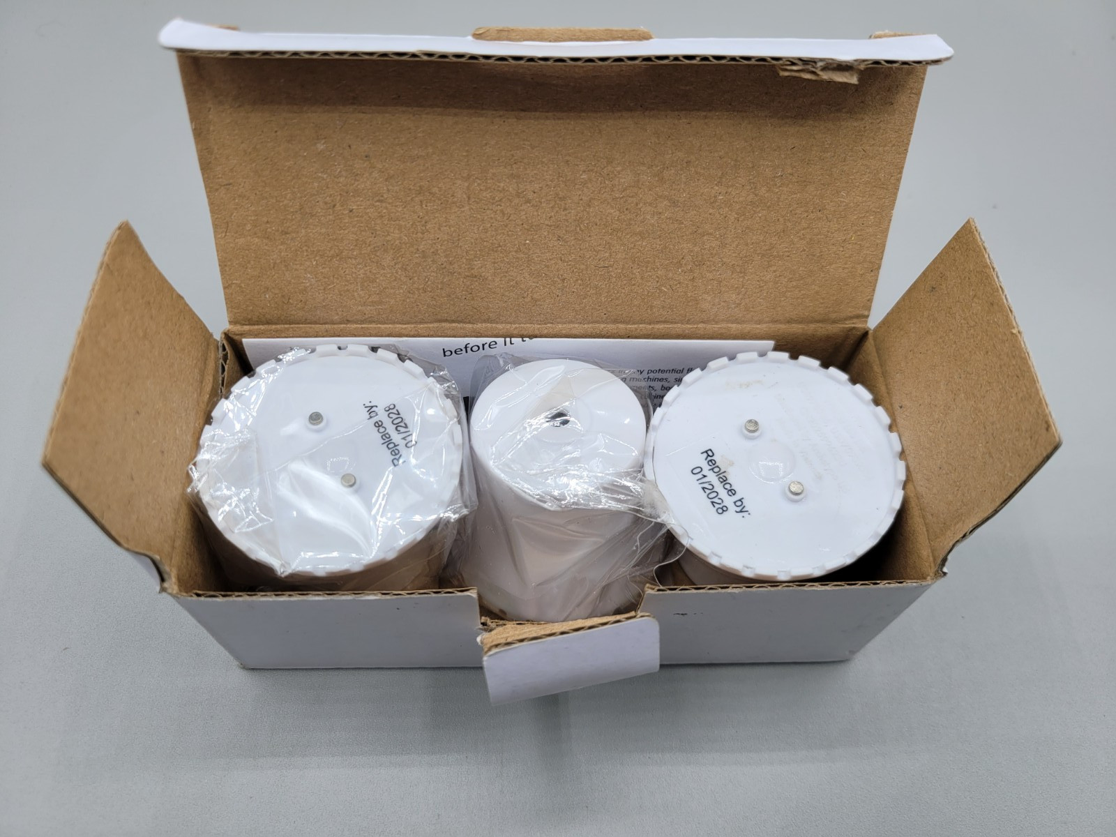 Flood Buzz Small Model 3-Pack | Water Leak Detectors for Home & Business FLBZ