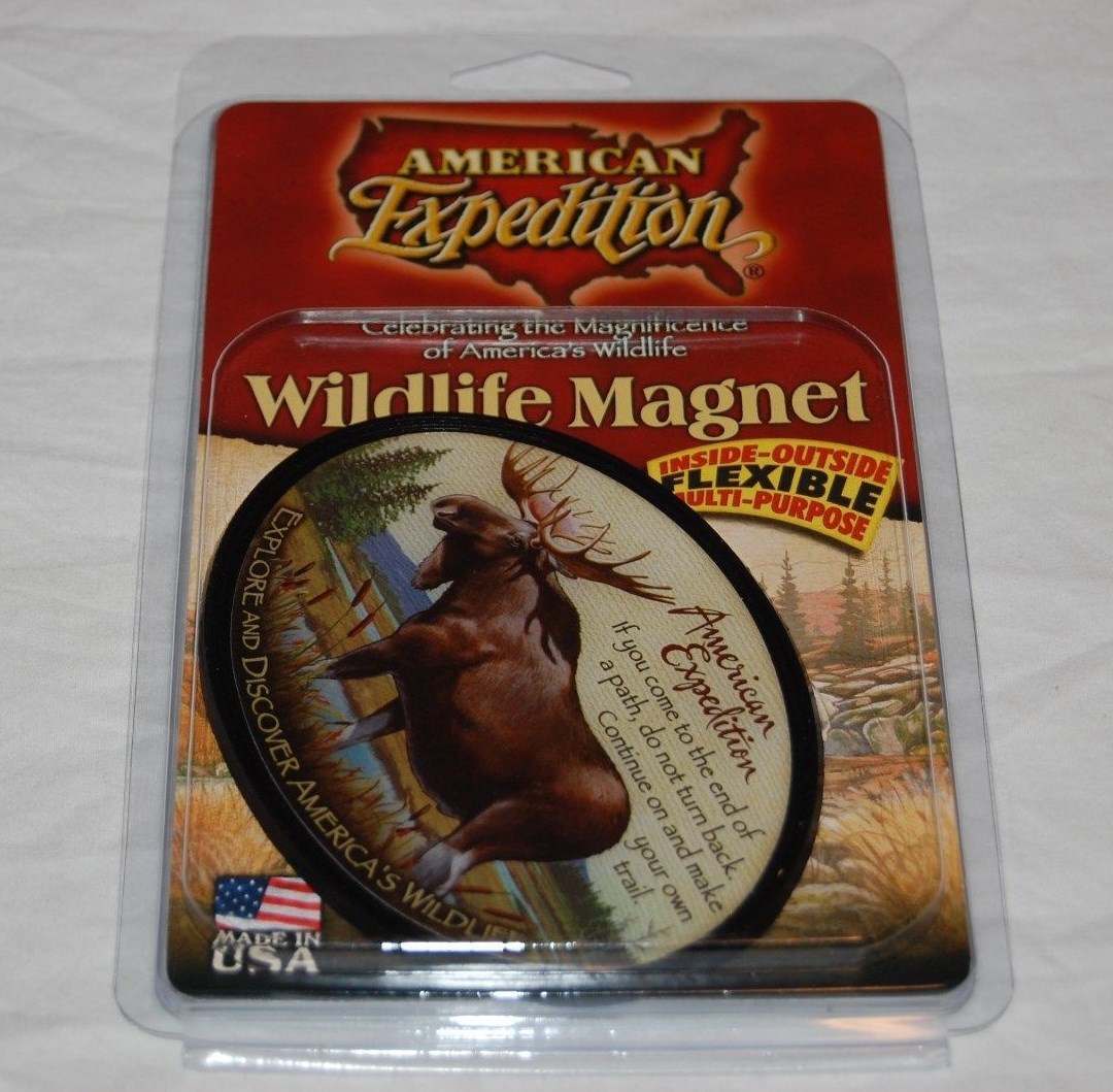 BULL MOOSE WILDLIFE MULTI-PURPOSE MAGNET