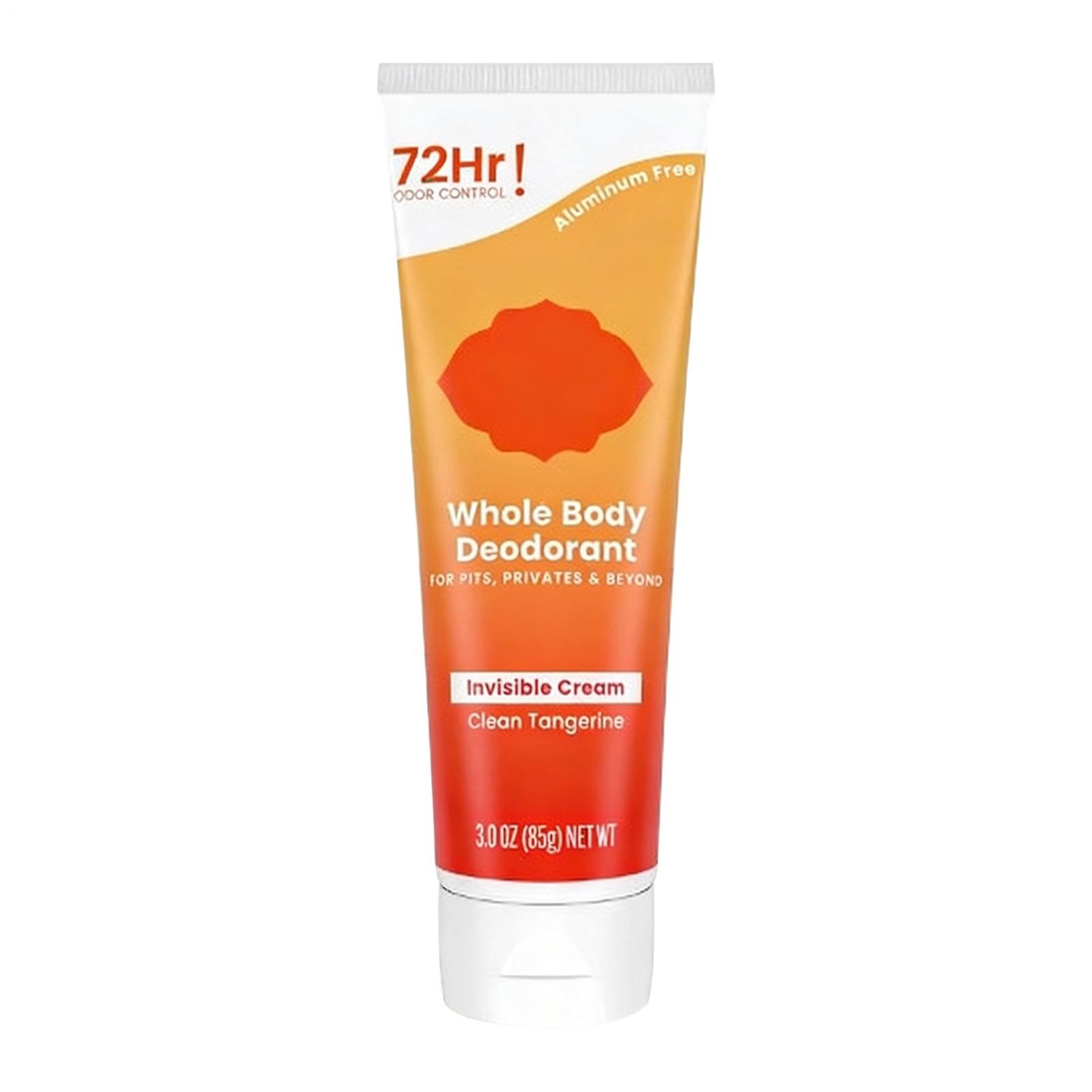 Lume Whole Body Deodorant invisible cream tube - Toasted Coconut 3.0 oz