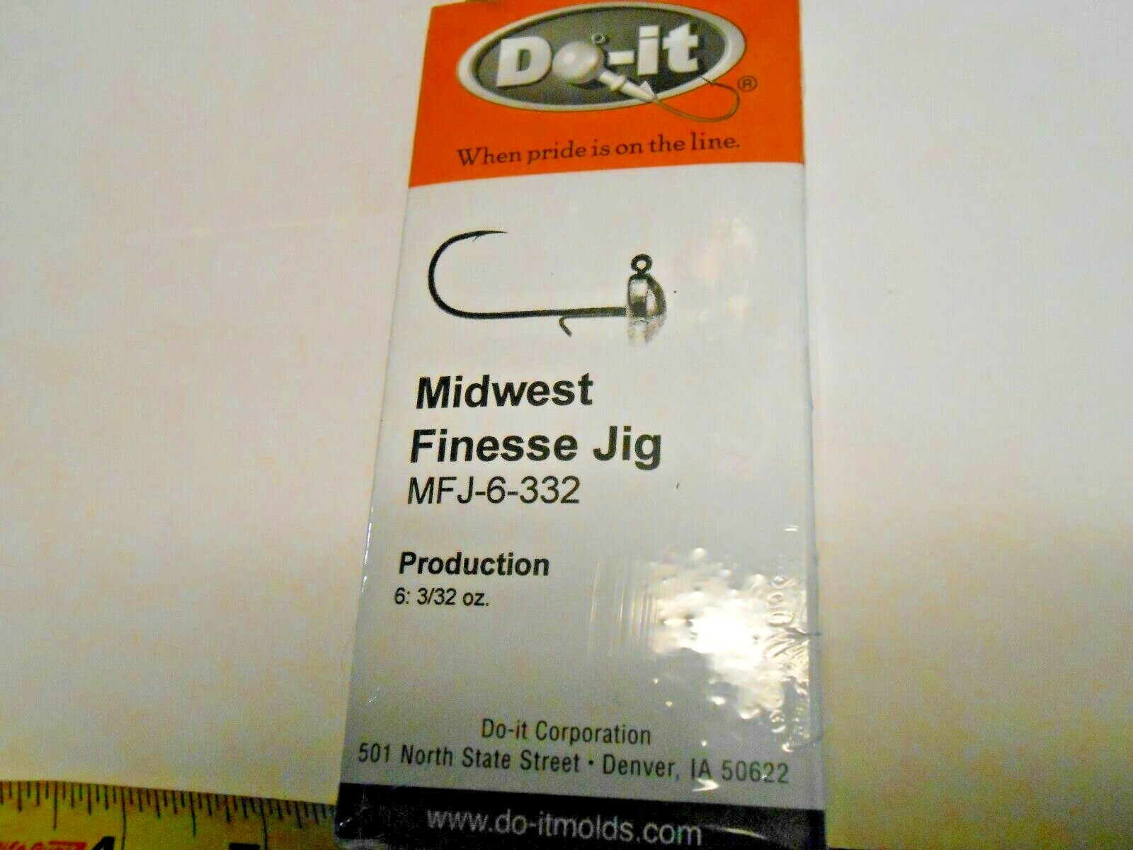 3533 Do-It Midwest Jig Mold 3/32 oz 100 2609 Keepers included