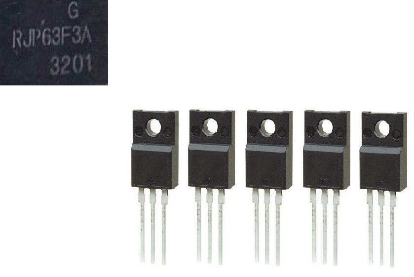 RJP63F3A (5x) Encapsulation:TO-220,Silicon N Channel IGBT High Speed