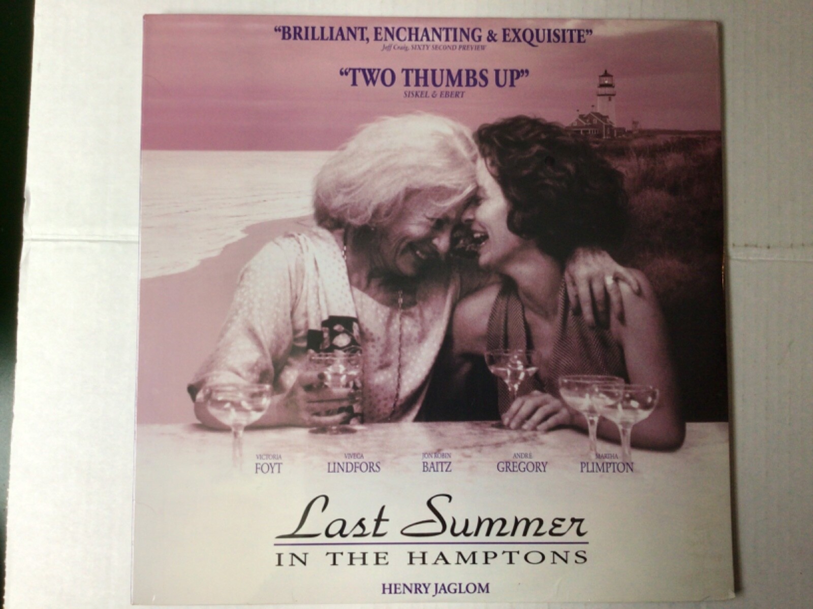 LAST SUMMER IN THE HAMPTONS - Victoria Foyt - LASERDISC - Brand New Sealed!