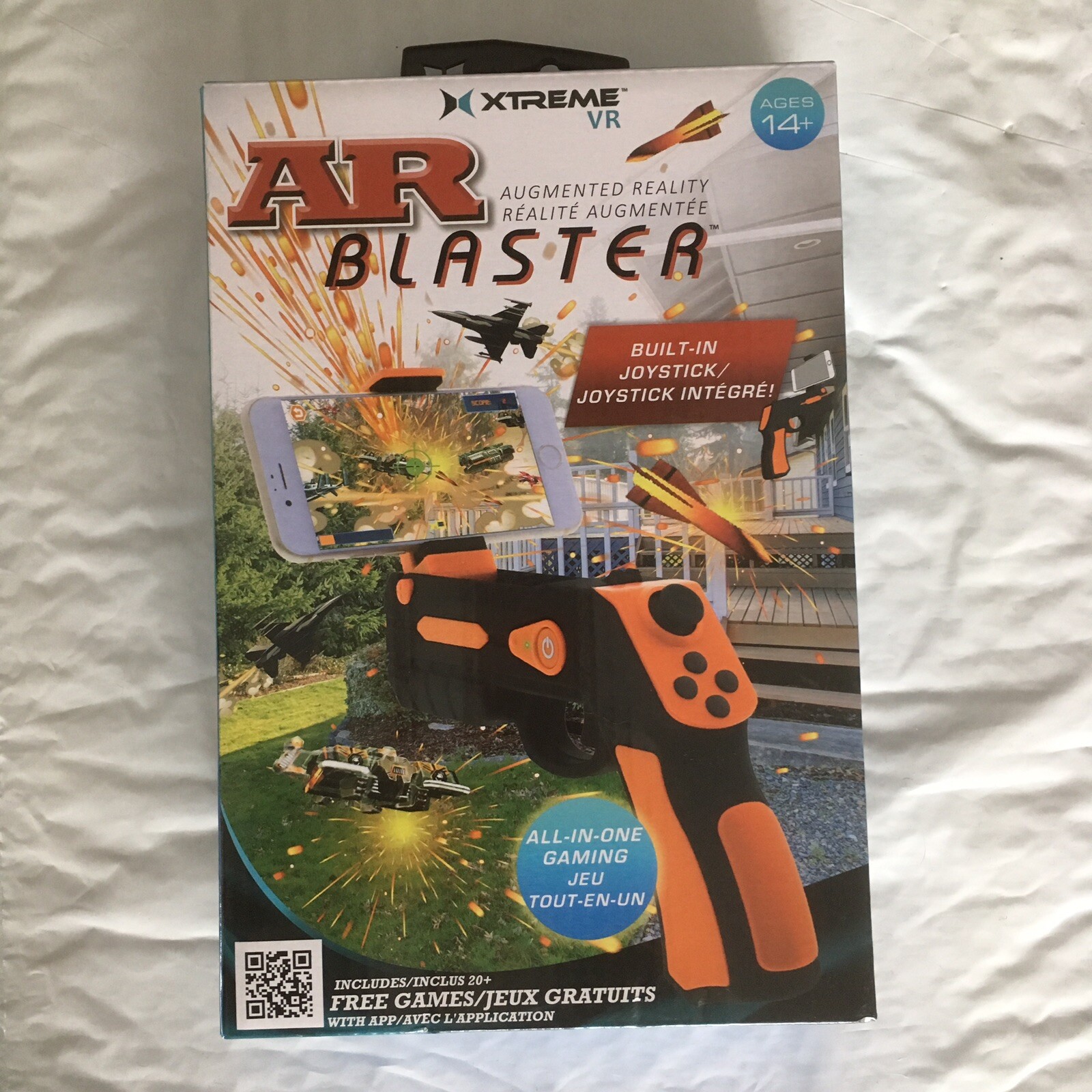 Xtreme VR Augmented Reality Blaster Builtin Joystick Bluetooth Control Free Game