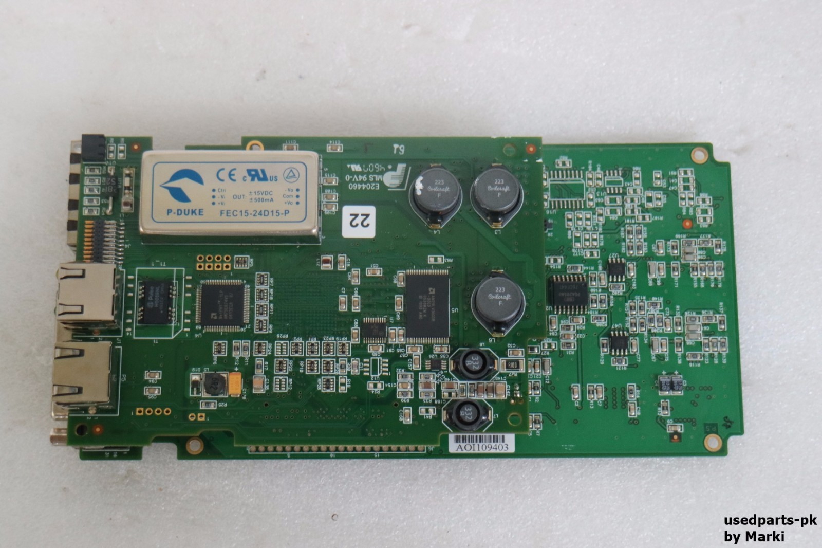CI SYSTEM PYROMETER NTM DeLTA-R ASP BOARD 410-7323LF & 410-7313LF CPU BOARD