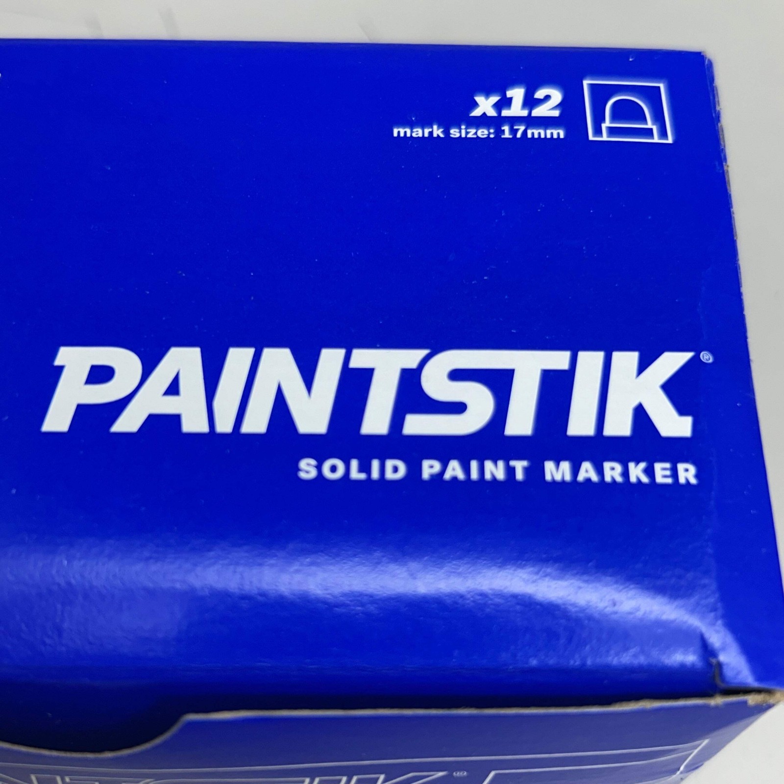 Markal (12 Pack) Solid Bleed Through Solvent PaintStik/ Marker Blue (Slightly Di