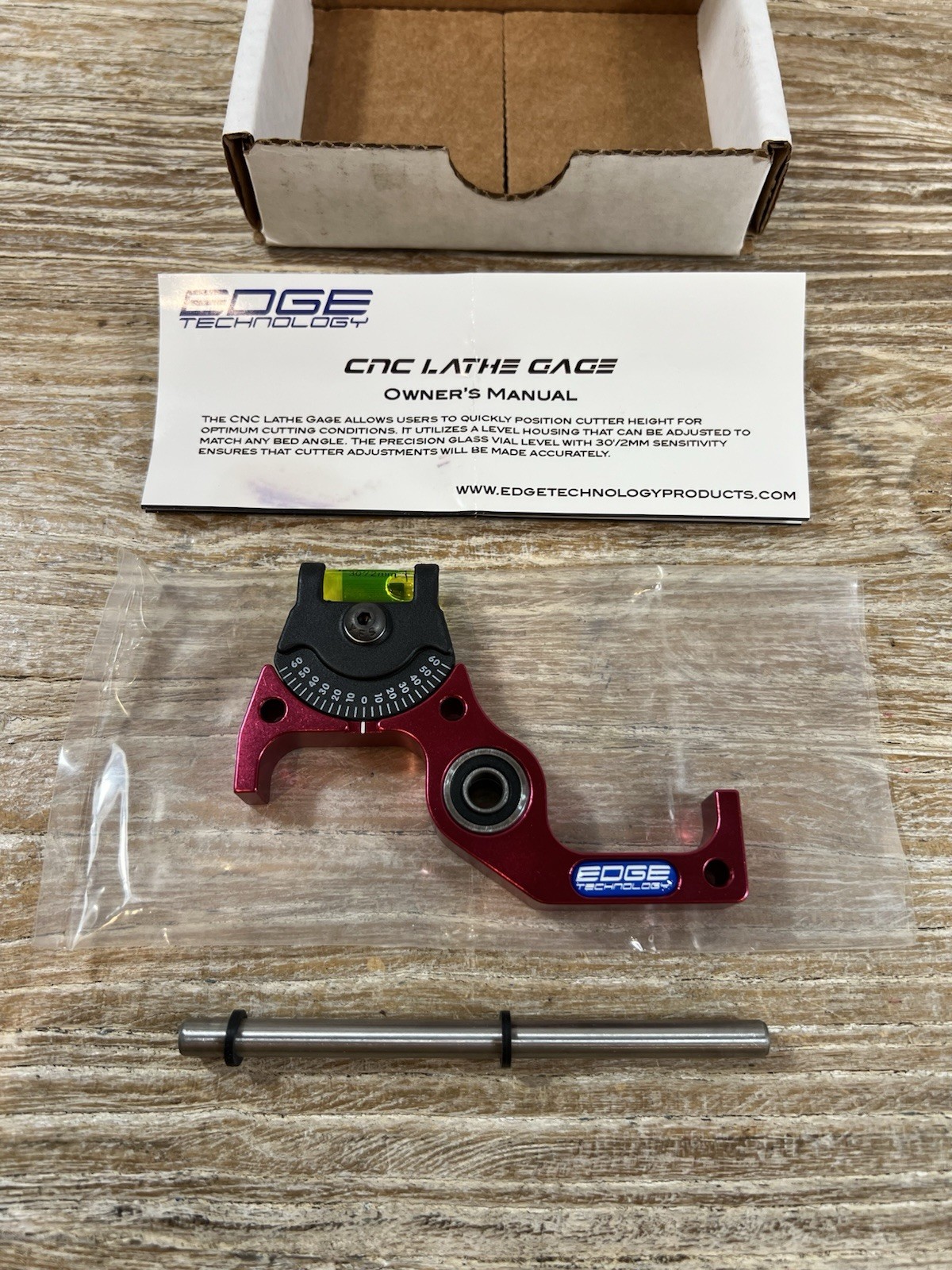 Edge Technology CNC Lathe Gage for Slant or Flat Beds & Swiss Style Lathes #13