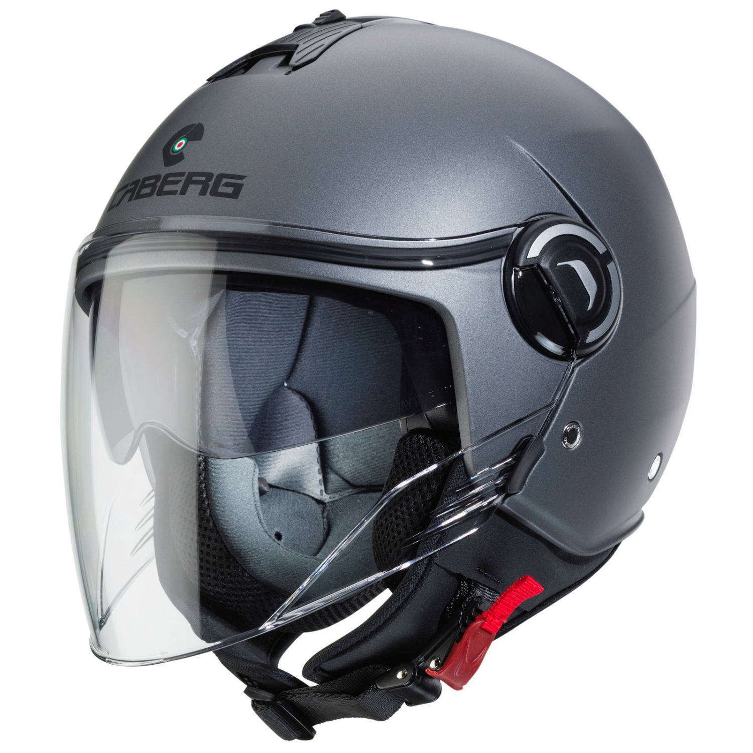 Caberg Open Face Helmet Riviera V4 X Matte Gun Metallic - Size L
