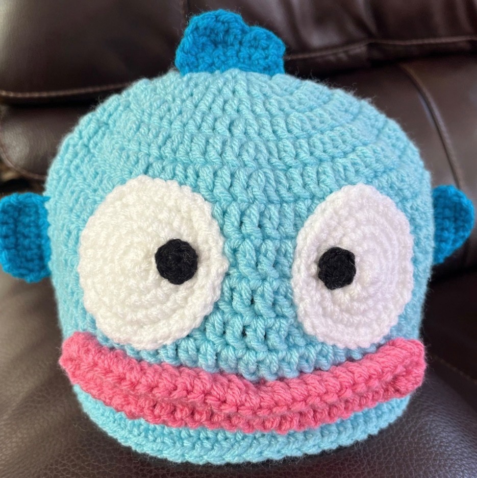 Inspired hand made crochet hat