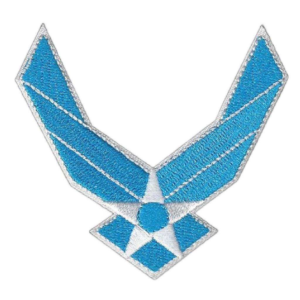 US AIR FORCE IRON ON PATCH 3" New Design Embroidered United States Military USAF