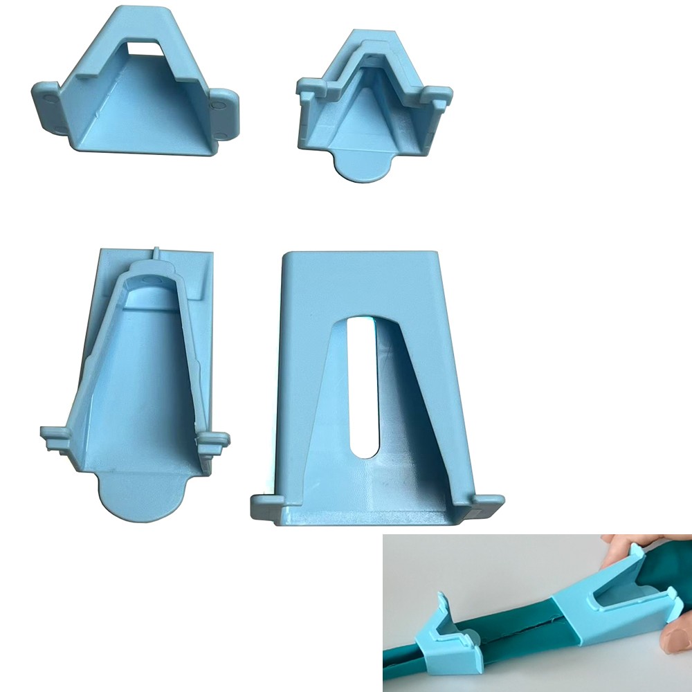 4Pcs/set Fabric Tube Maker for Fabric Roll Rugs, Sewing Tube Makers for Rug