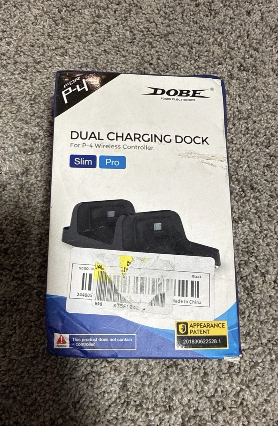 Dobe Dual Controller Charger for PS4 Dualshock Controllers