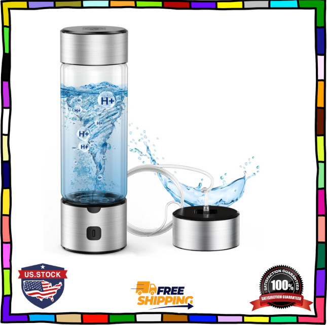 Hydrogen Water Bottle Generator, 2 in 1 Hydroh Hydrogen Water Bottle Technology