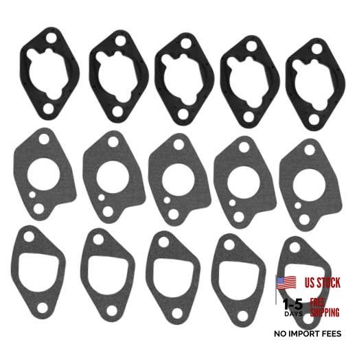 15 Pcs Carburetor Gasket Sets, Predator GX160/212cc Carb Insulator Gasket Kit