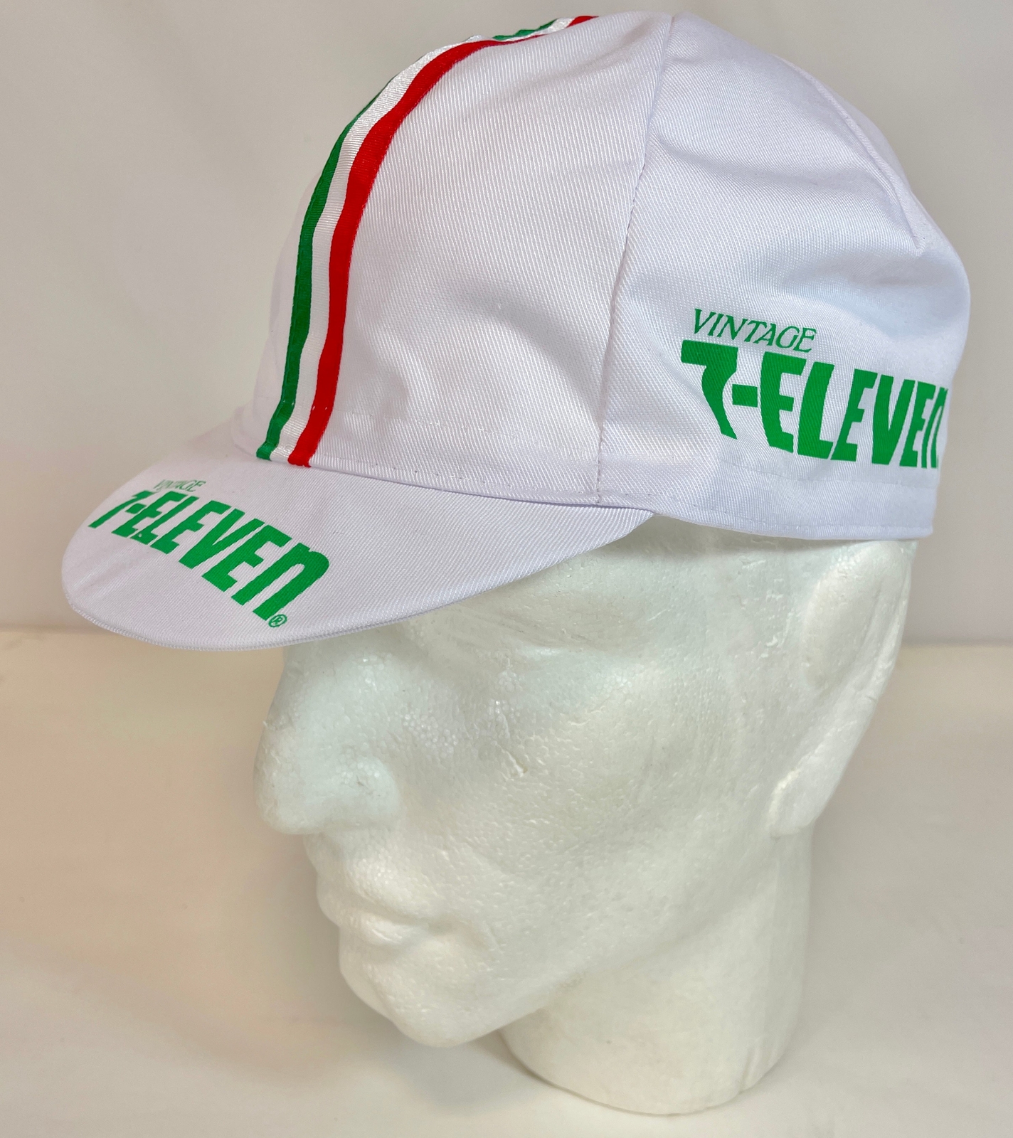 7 Eleven Vintage Professional Team Cycling Cap - Made in Italy by Apis