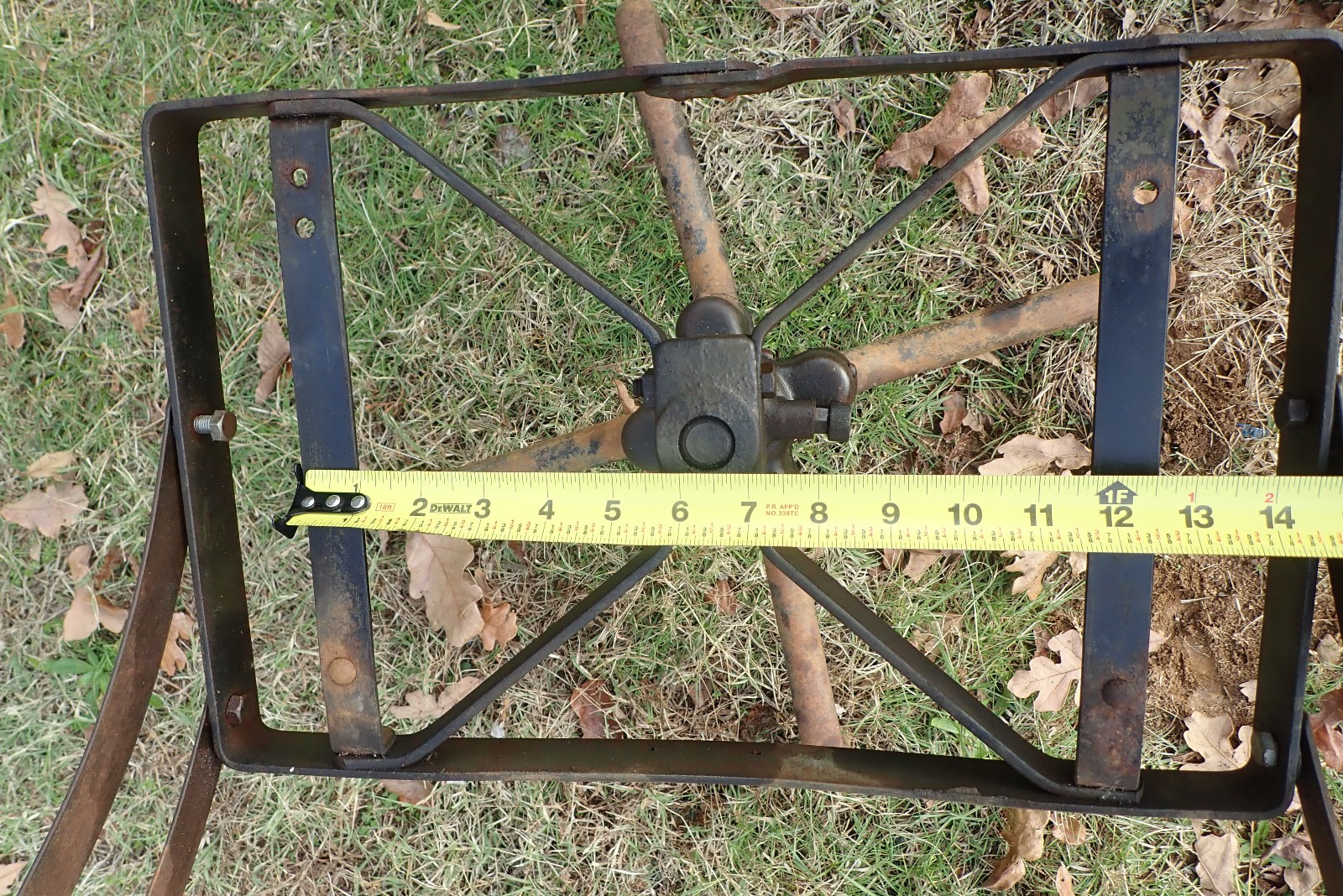Rare 1930's Industrial Swivel Adjustable Remington Rand Sit-Wel Chair good bones
