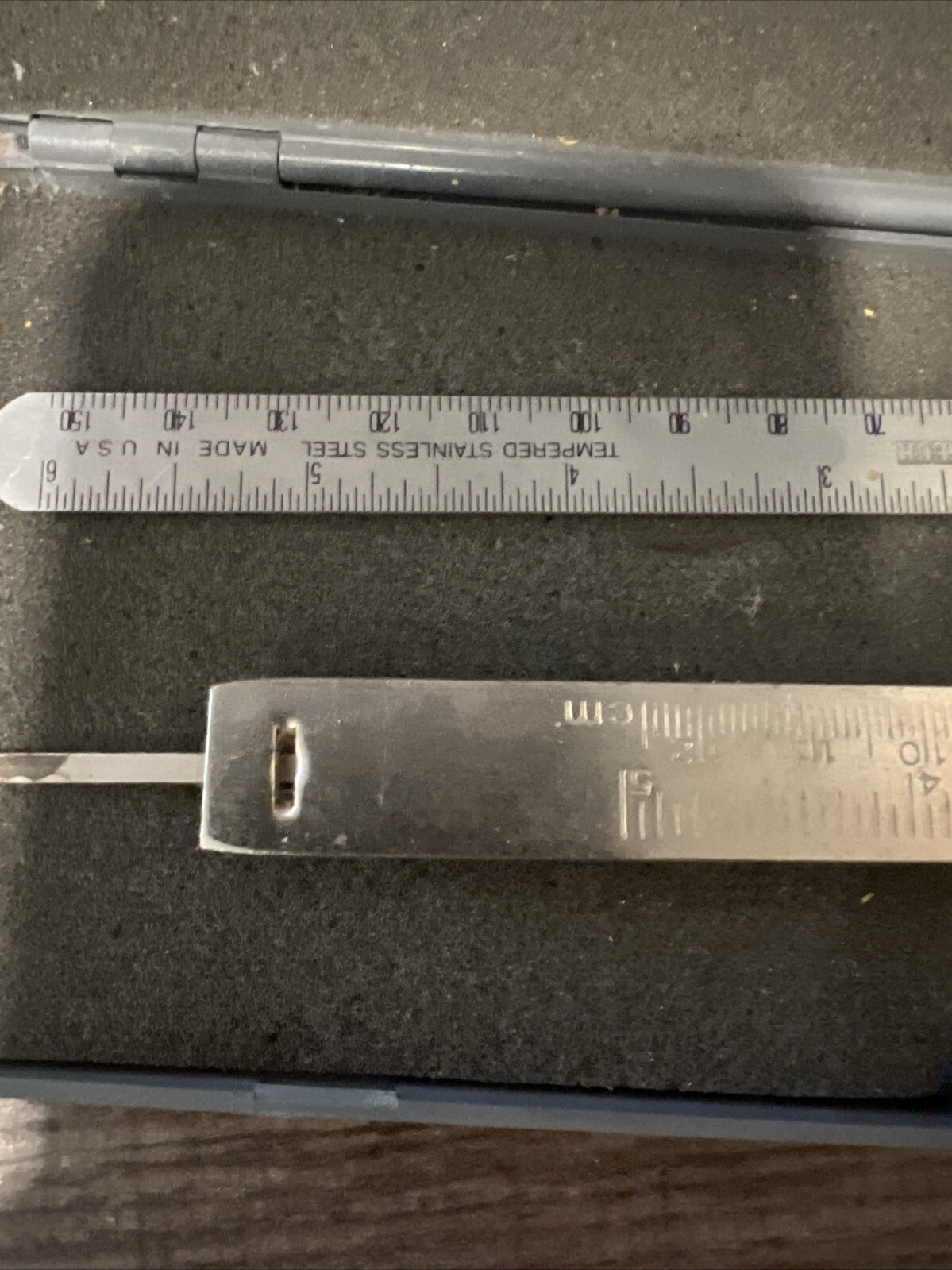 Vintage 6” Caliper Tempered Stainless Steel 5cm