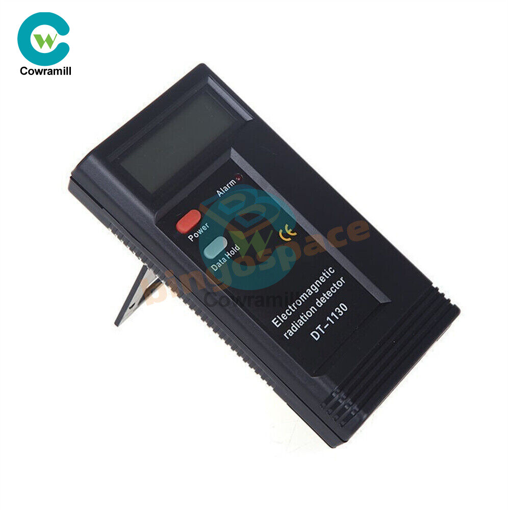 Digital EMF meter Electromagnetic Radiation Measuring Device audio led alarm