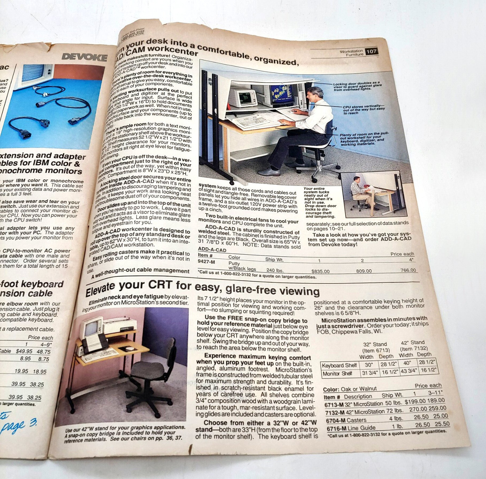 Summer 1988 Devoke Computer Support Products Catalog