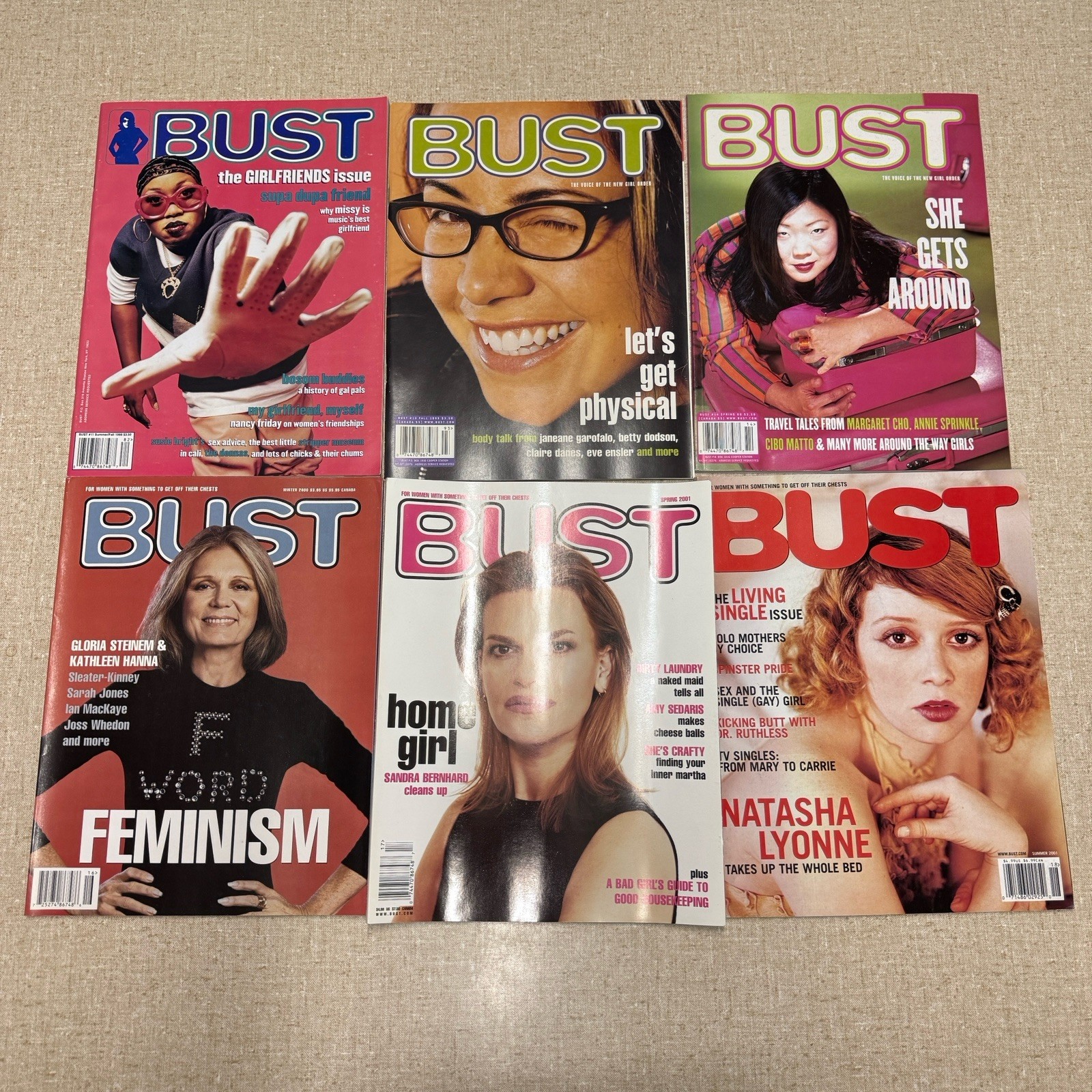 Bust Magazine Lot of 16 Brand New Issues Feminism Fashion Music Celebs 90s-00s