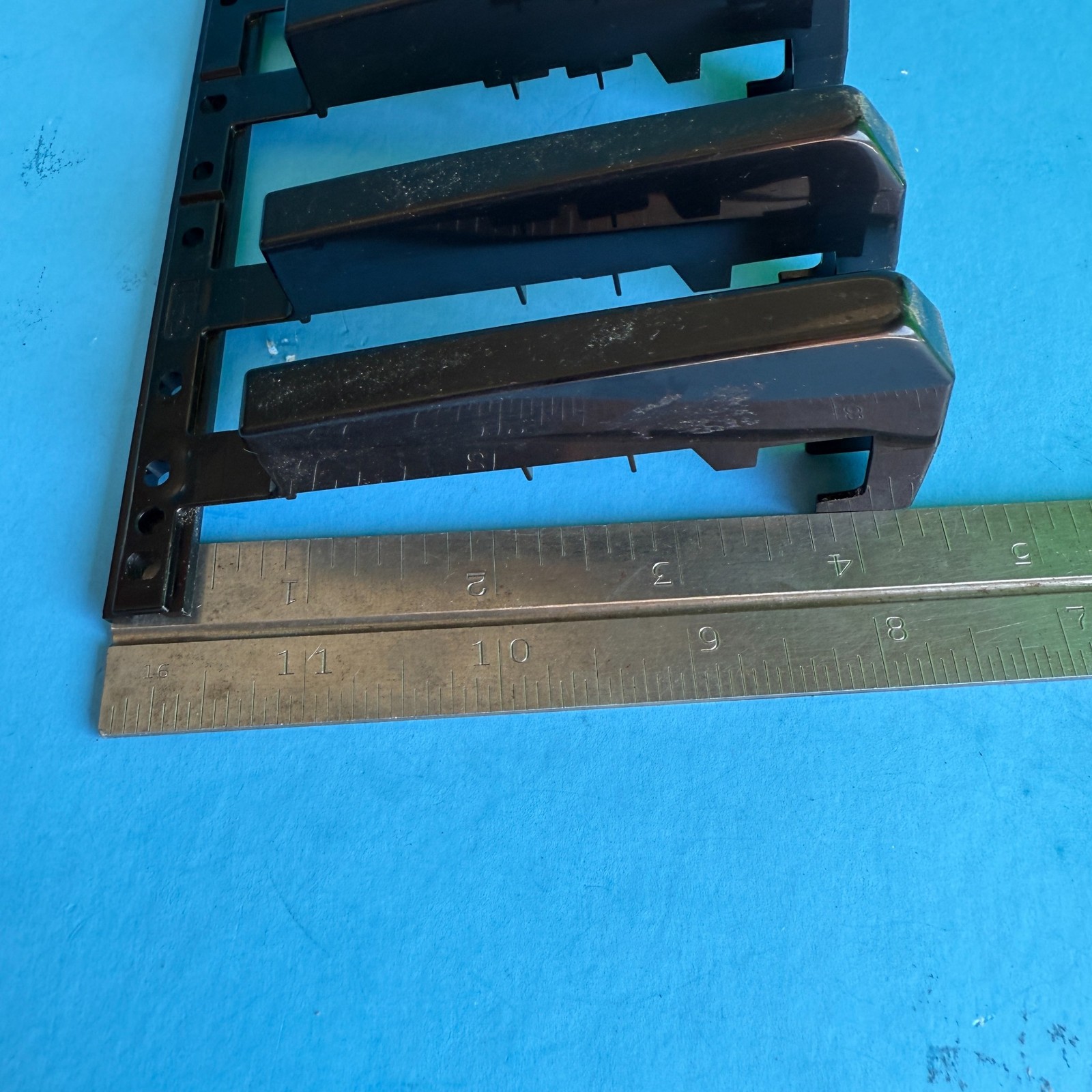 CASIO WK-1630 WK-3000 Key Used OEM Part: Black Flat/Sharp 10 Keys [2 Octaves]
