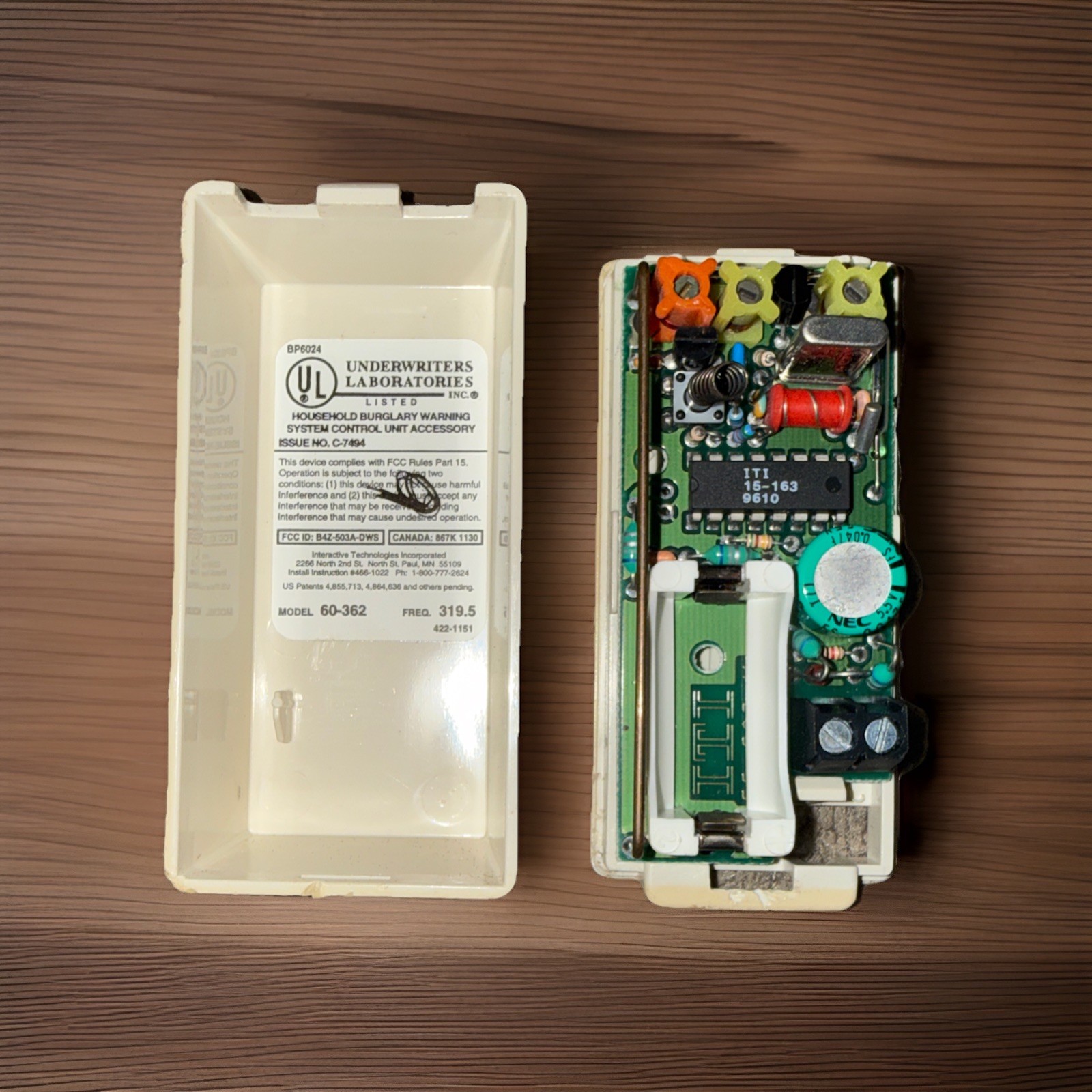 Interactive Technologies Incorporated 60-362 15-163 Battery Tl-5151 3.6V LS14250