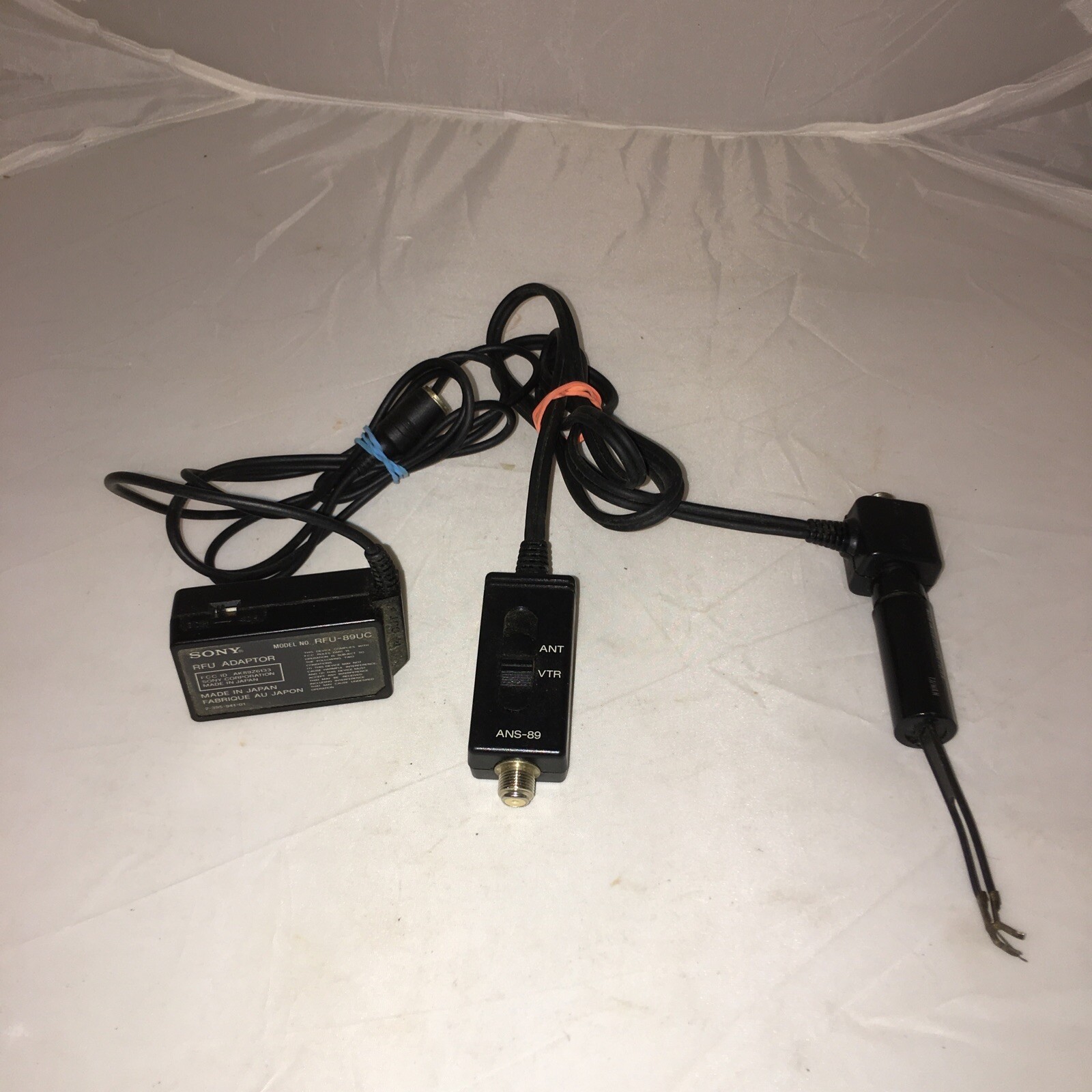 Sony RFU Adapter RFU-89UC & ANS-89 Switch for Sony Handycam Video 8