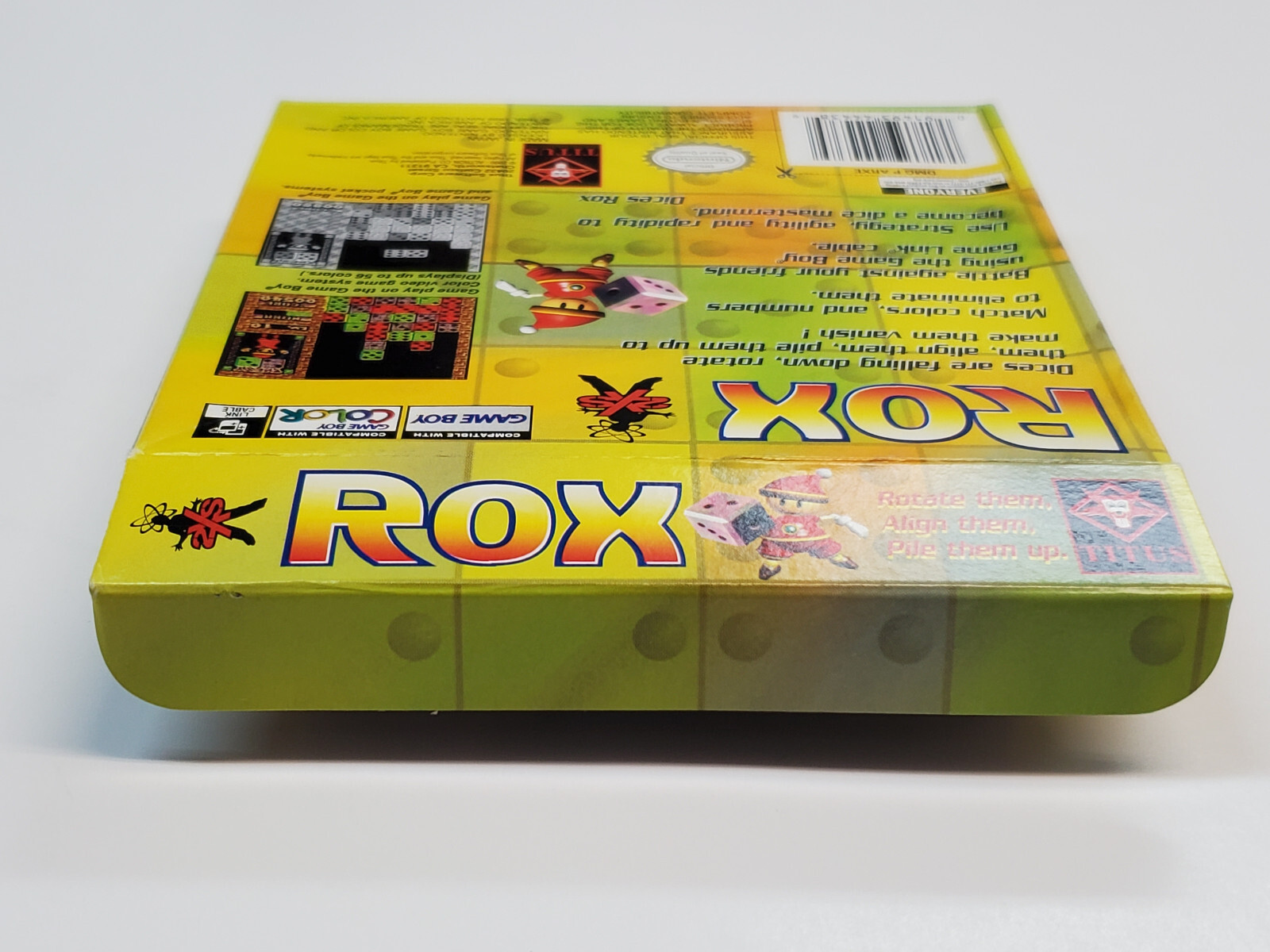 Rox Authentic Nintendo Game Boy Color Box & Manual *