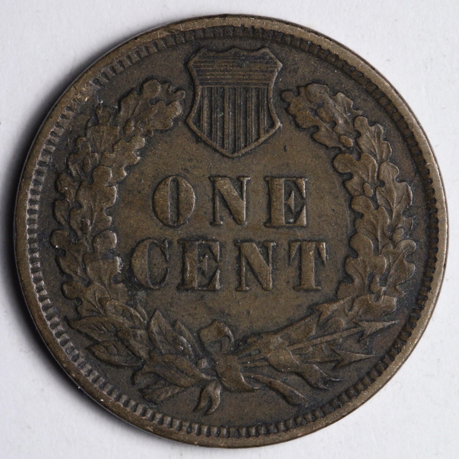 1907 Indian Head Cent Penny XF E220 URC